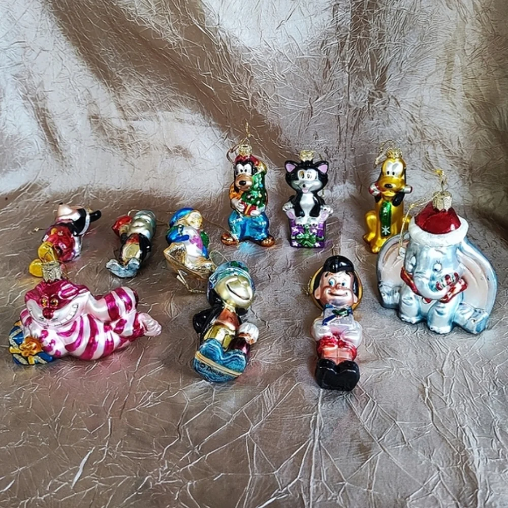 Donald Duck Mercury Blown Glass Figural Disney Vintage Christmas Tree Ornament
